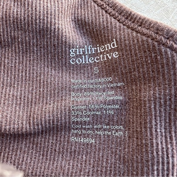Girlfriend Collective Marlow Bodysuit Women Size Small - Picture 4 of 4